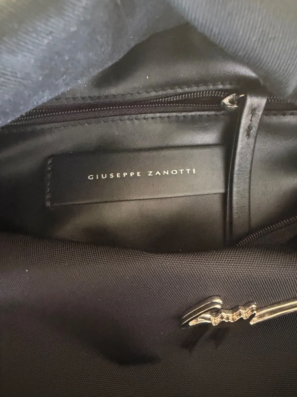 Giuseppe Zanotti Black Signature Backpack IBU0003.001 $895 MSRP